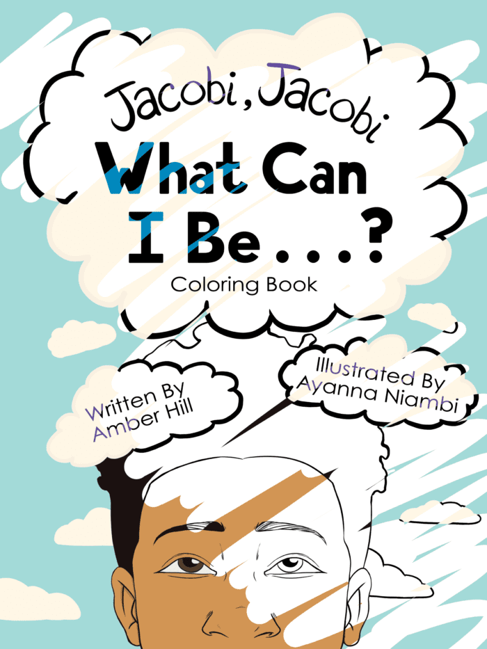 Jacobi, Jacobi What Can I Be...? Coloring book cover